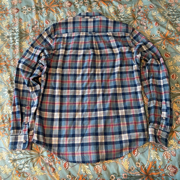 Denim & Flower Men’s Plaid Flannel Shirt - Picture 3 of 3